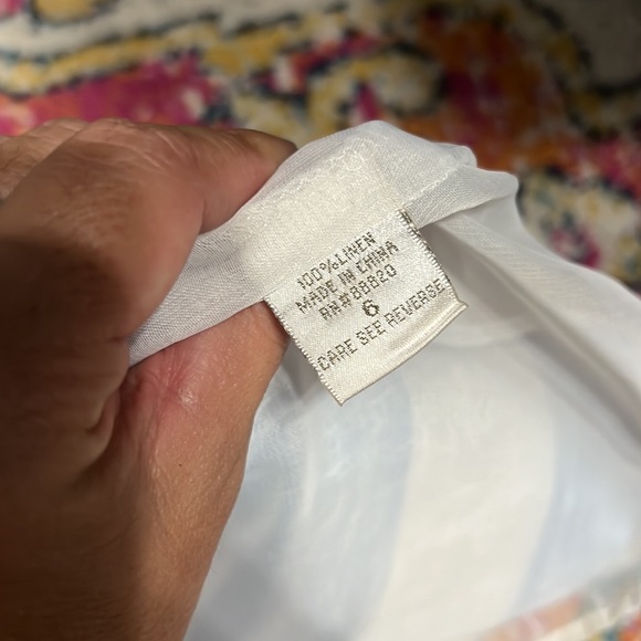 Striped Linen Skirt - Picture 6 of 6